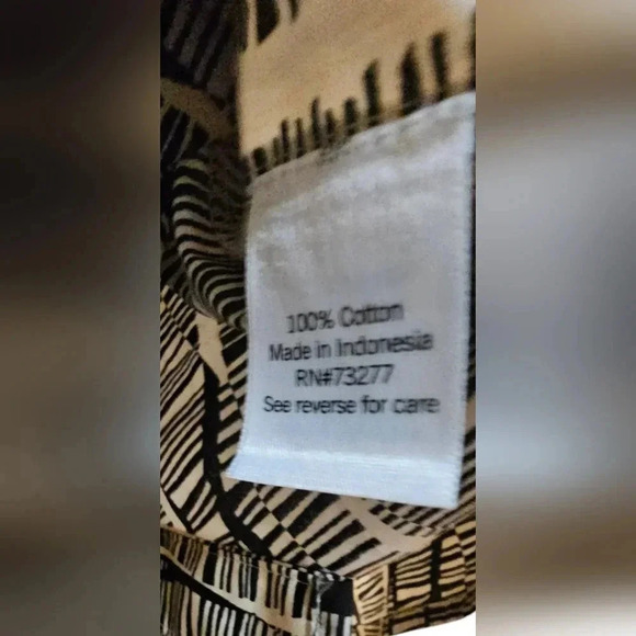 Nine West - NEW Puff Sleeve Button Down Blouse - Picture 6 of 7